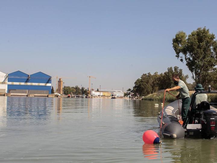 Sevilla fue uno de los primeros destinos donde se abrieron equipos de buceadores de la Guardia Civil en territorio nacional