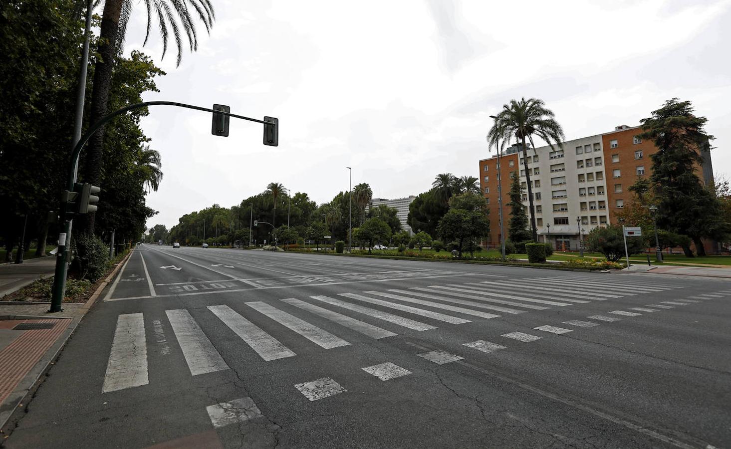 En imágenes, Córdoba desierta en plena ola de calor