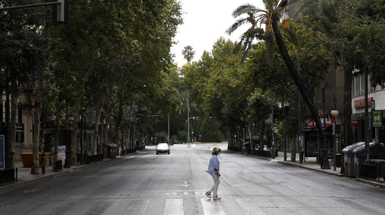 En imágenes, Córdoba desierta en plena ola de calor