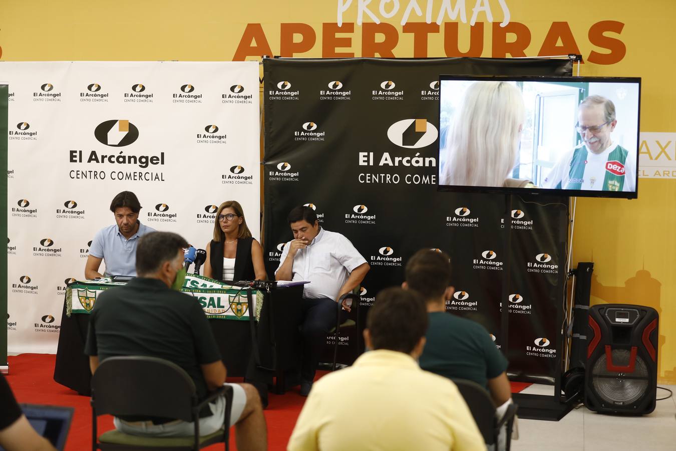 La presentación de la campaña de abonos del Córdoba Patrimonio, en imágenes