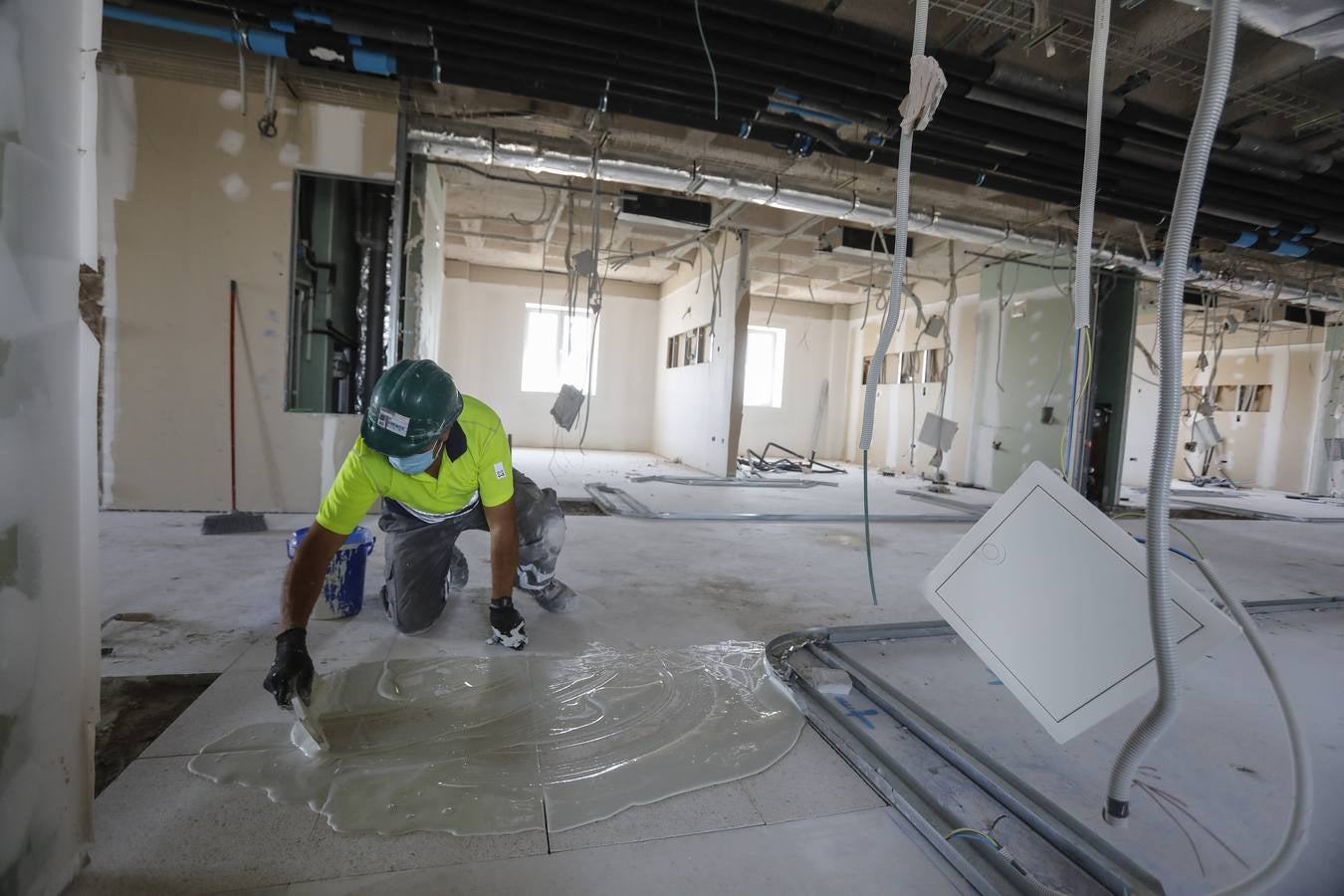 Tras quince años de abandono de un hospital que era pionero se anuncia el final de sus obras para el verano de 2022