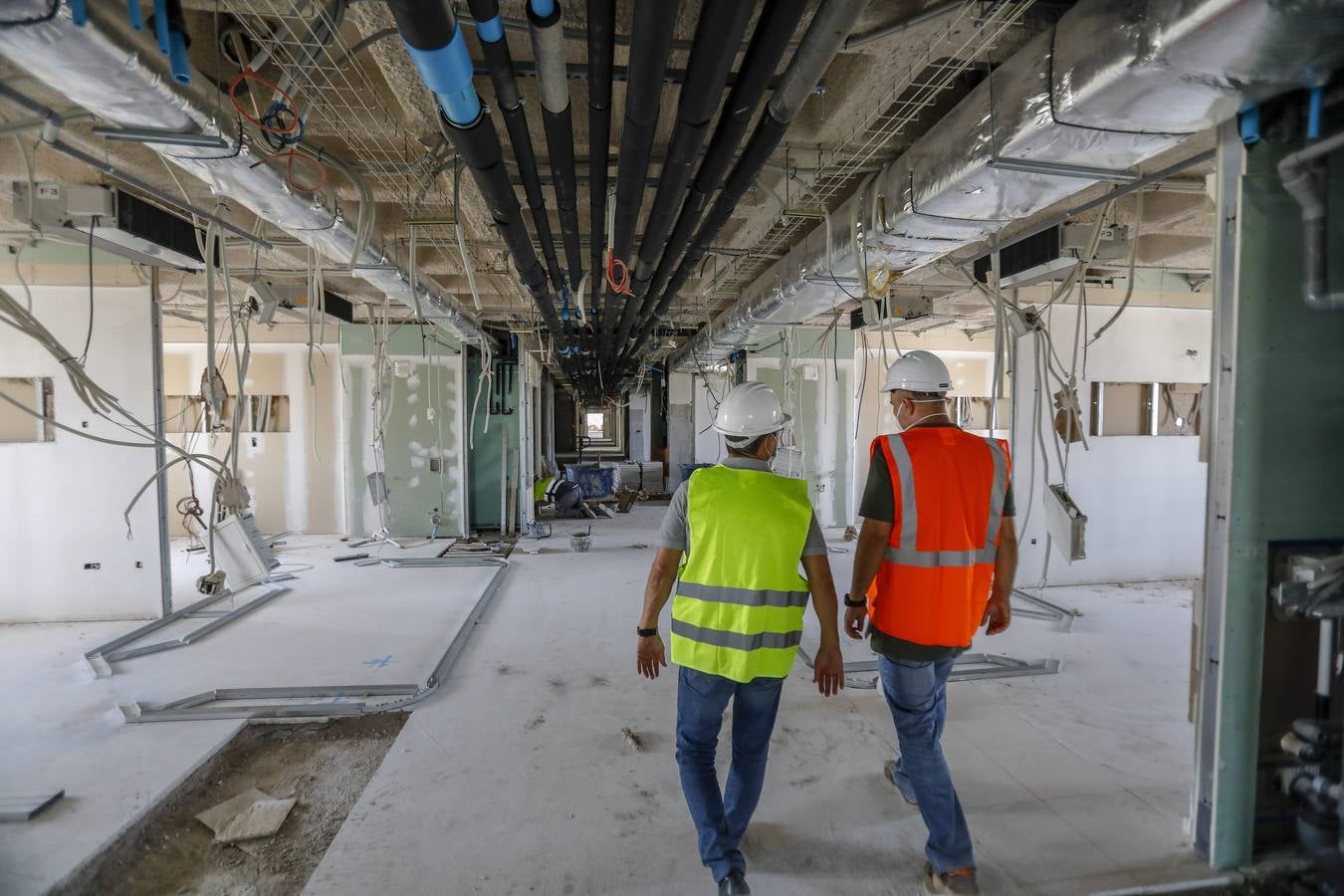 Tras quince años de abandono de un hospital que era pionero se anuncia el final de sus obras para el verano de 2022