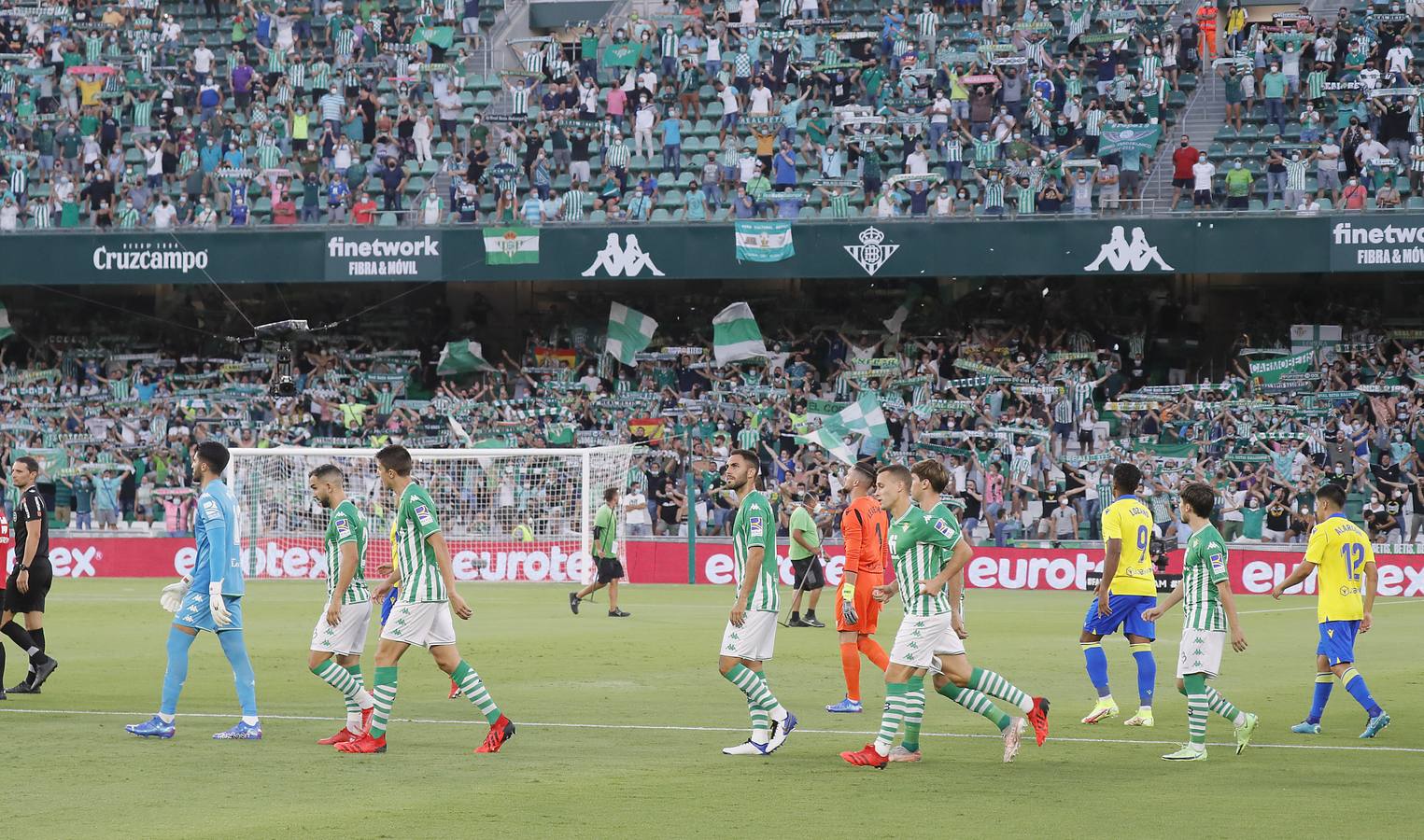 El Real Betis - Cádiz, en imágenes