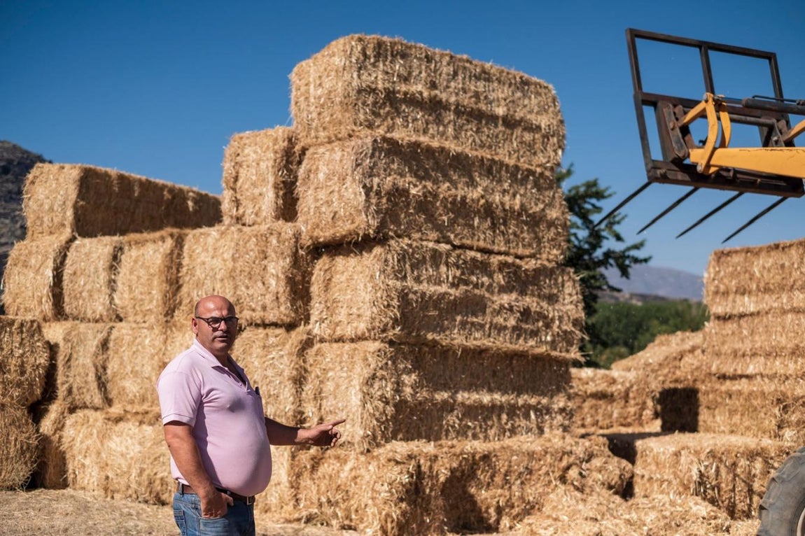El camionero José María Sánchez, de Hermanos Núñez