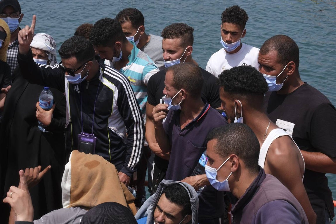 Fotos: Varias pateras llegan a Cádiz