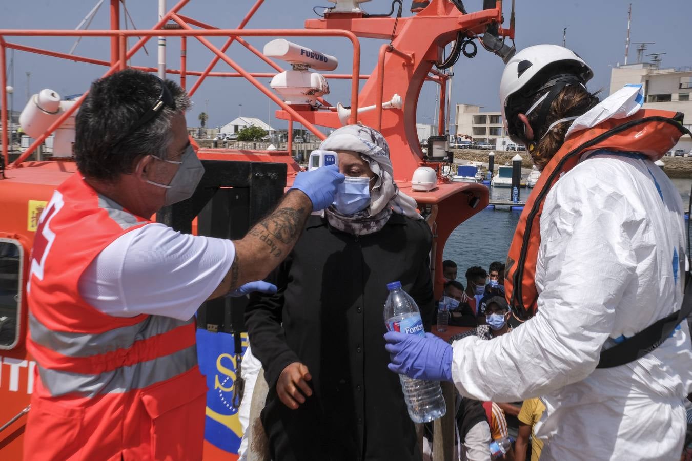 Fotos: Varias pateras llegan a Cádiz