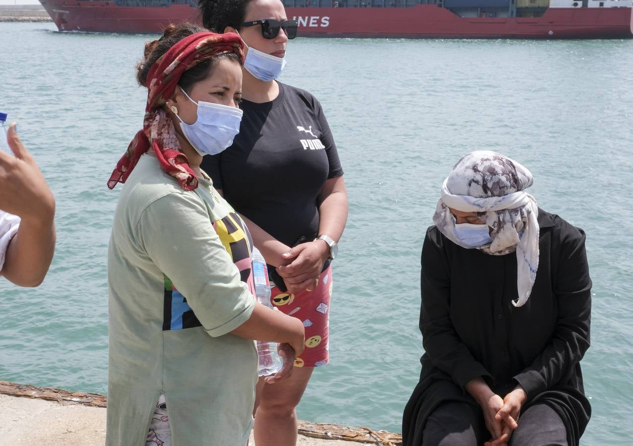 Fotos: Varias pateras llegan a Cádiz