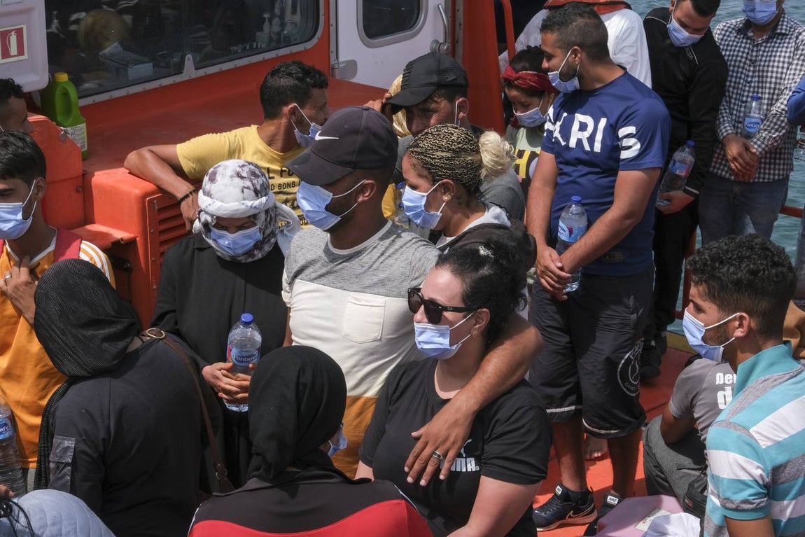 Fotos: Varias pateras llegan a Cádiz
