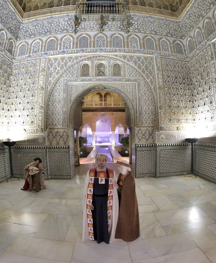 La figura de Alfonso el Sabio, a escena en el Alcázar