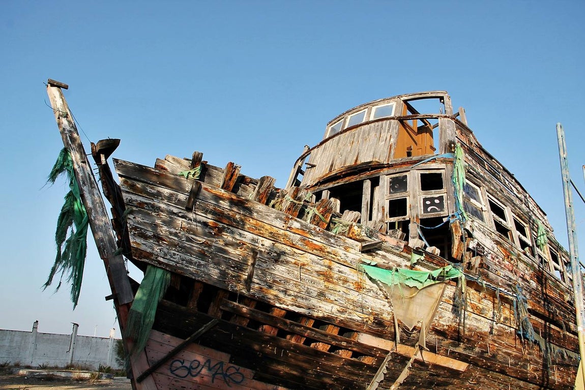 Fotos: El Vaporcito de El Puerto, diez años después de su hundimiento