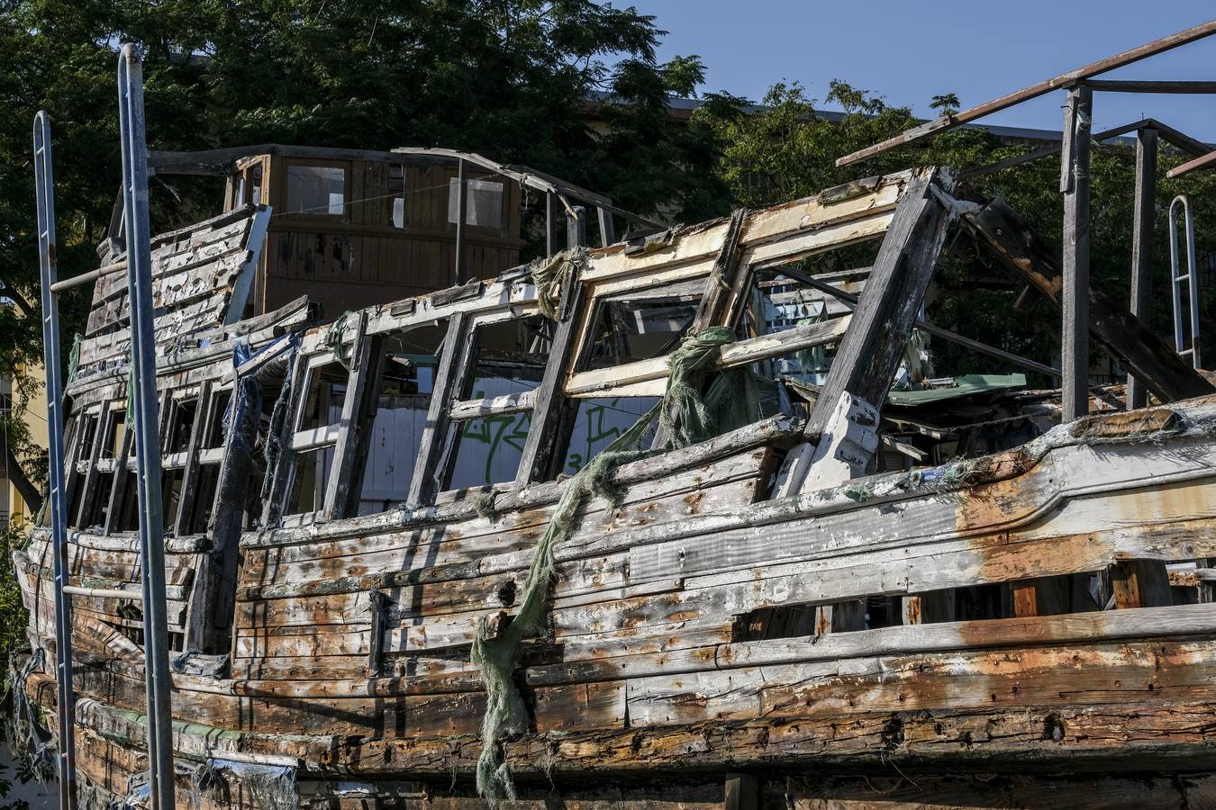 Fotos: El Vaporcito de El Puerto, diez años después de su hundimiento