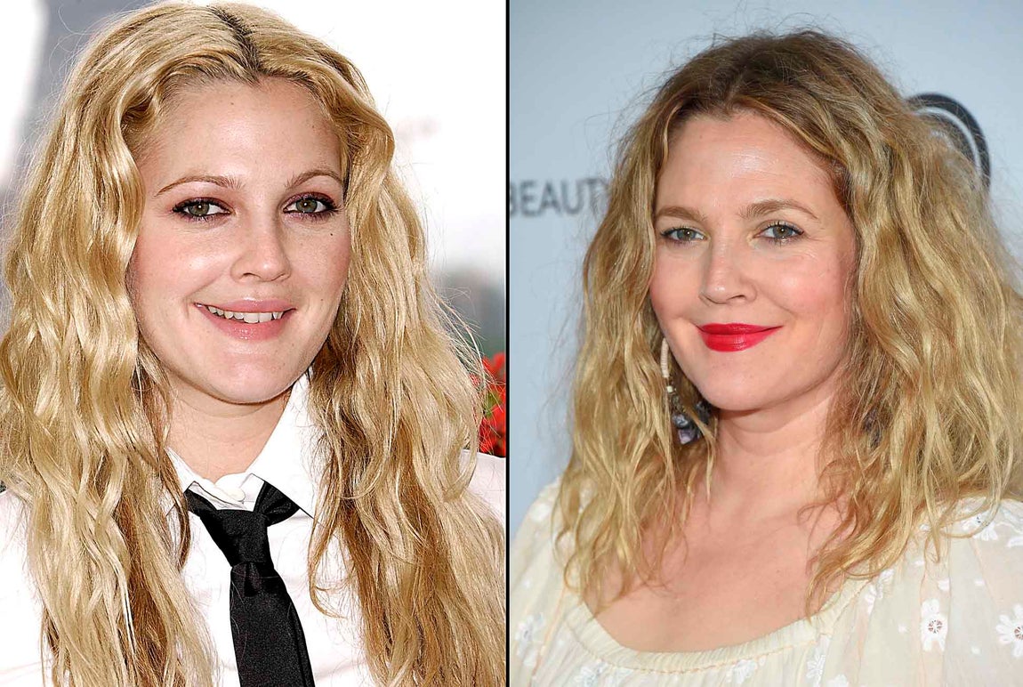 Drew Barrymore. El antes y el después de las cejas de Drew Barrymore tampoco deja indiferente. La actriz lucía unas cejas muy noventeras en la presentación de ‘Los Ángeles de Charlie’ en París. En la actualidad, sus cejas son ligeramente más anchas, sobre todo en el inicio.