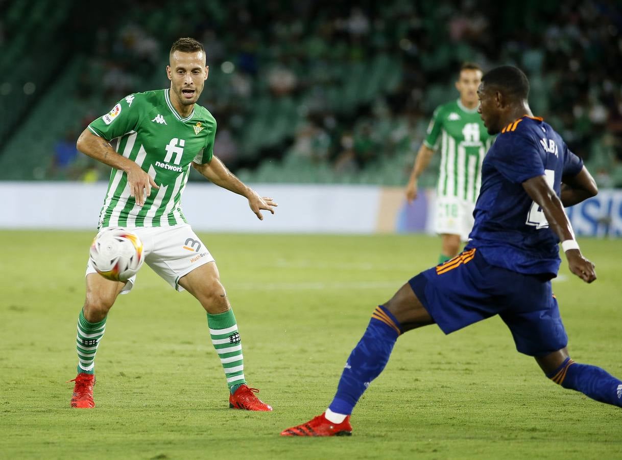 Partido entre el Real Betis y el Real Madrid disputado en el Benito Villamarín