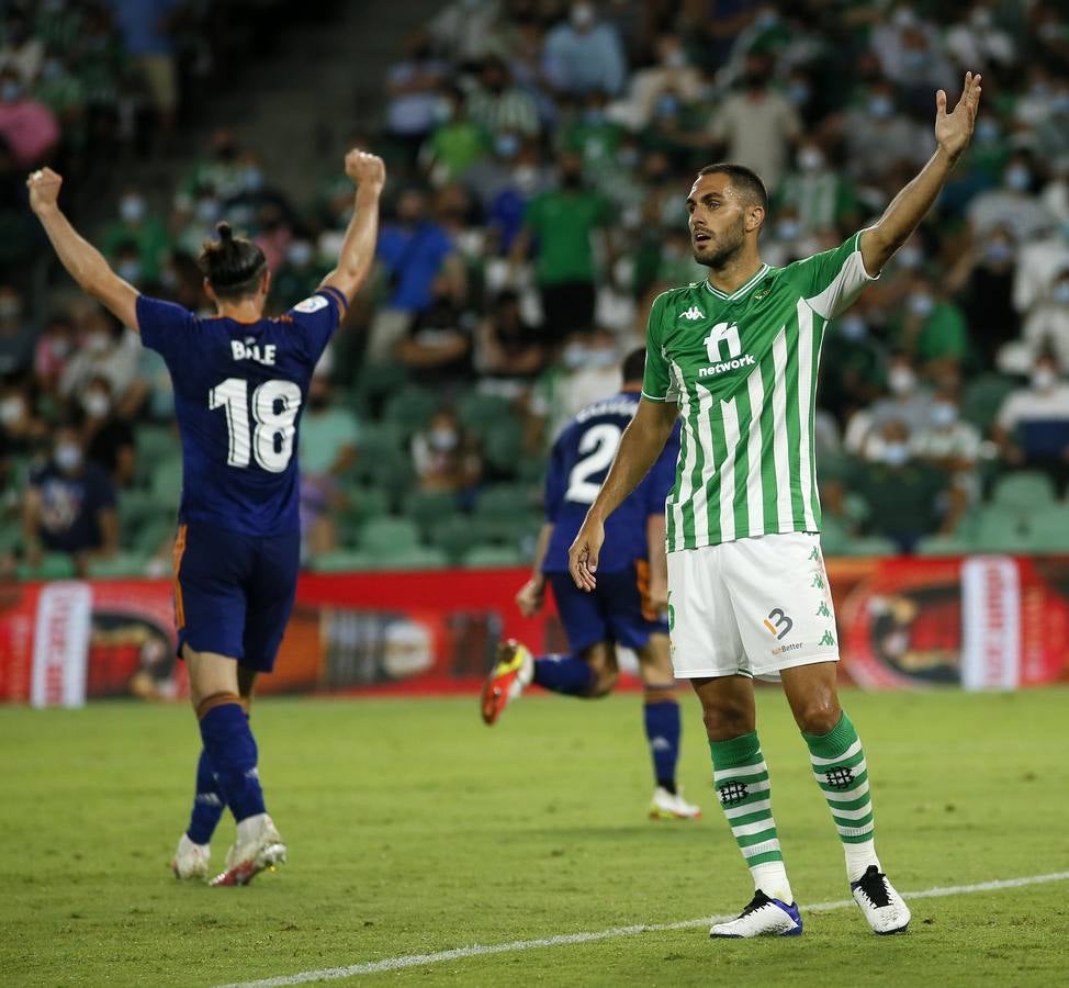 Partido entre el Real Betis y el Real Madrid disputado en el Benito Villamarín