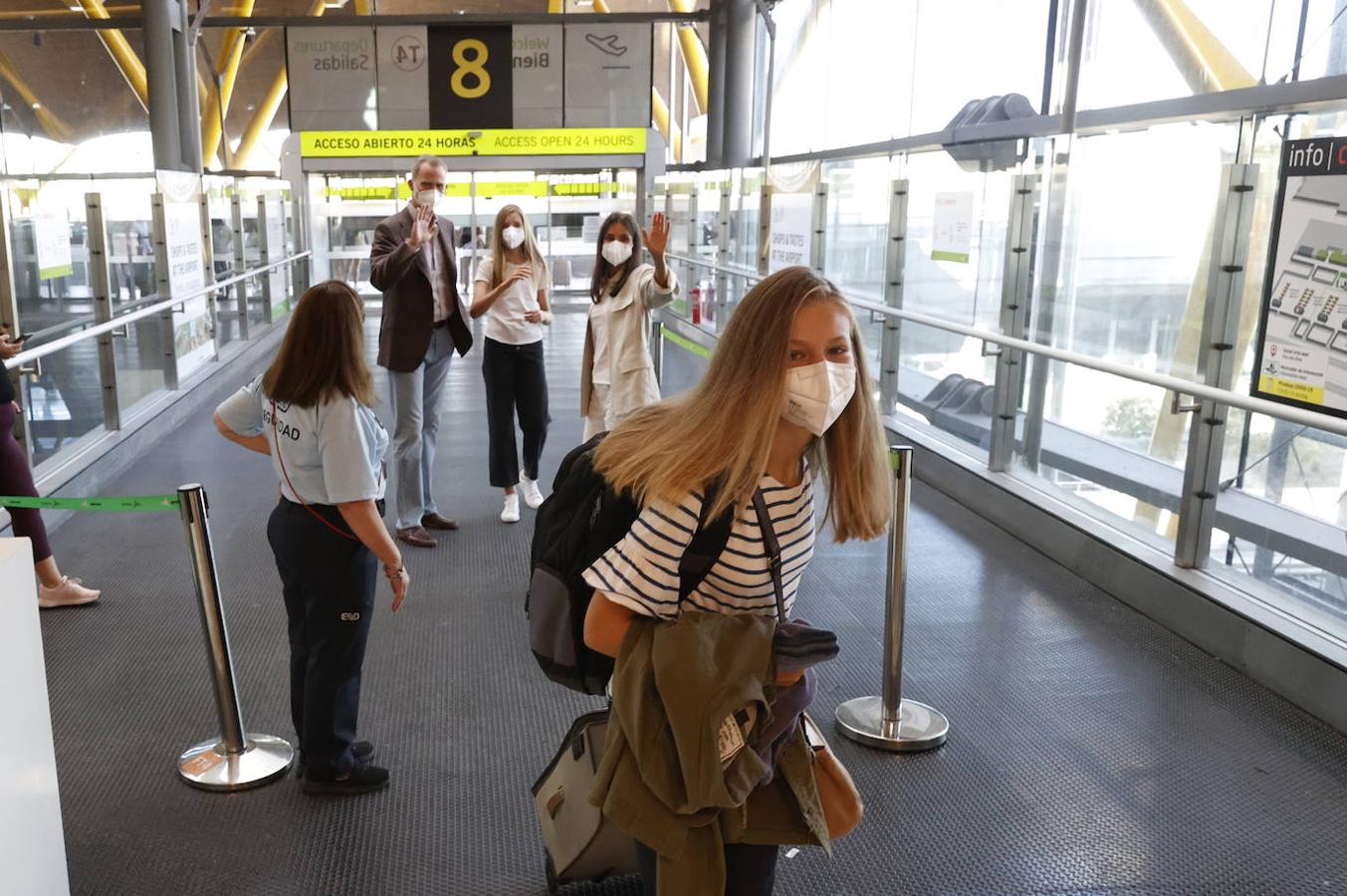 La Princesa de Asturias inicia hoy su curso en Gales. 