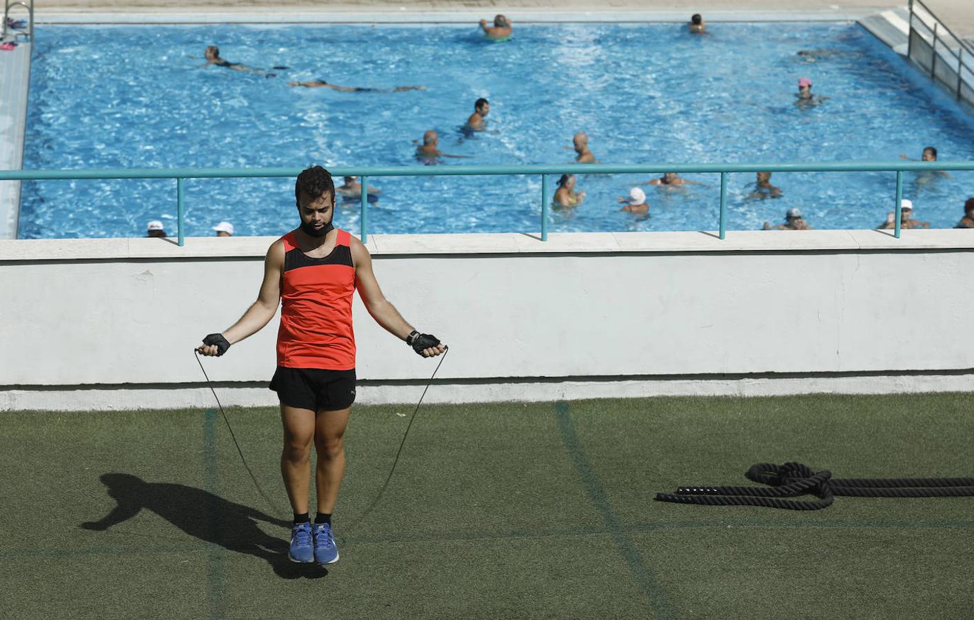 La vuelta a los gimnasios de Córdoba, en imágenes