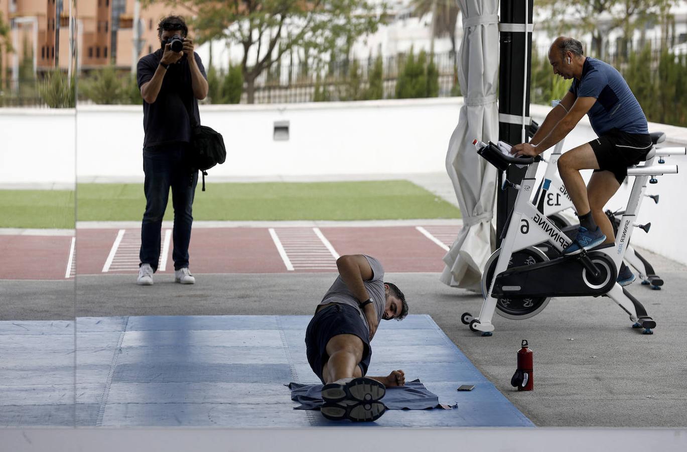 La vuelta a los gimnasios de Córdoba, en imágenes