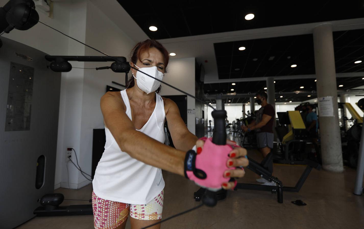 La vuelta a los gimnasios de Córdoba, en imágenes