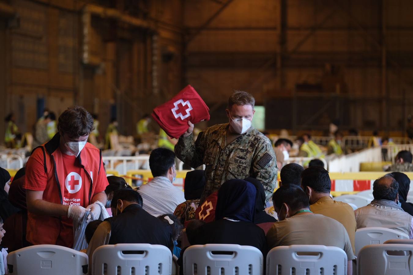 Fotos: Llega el sexto avión a Rota con refugiados procedentes de Afganistán