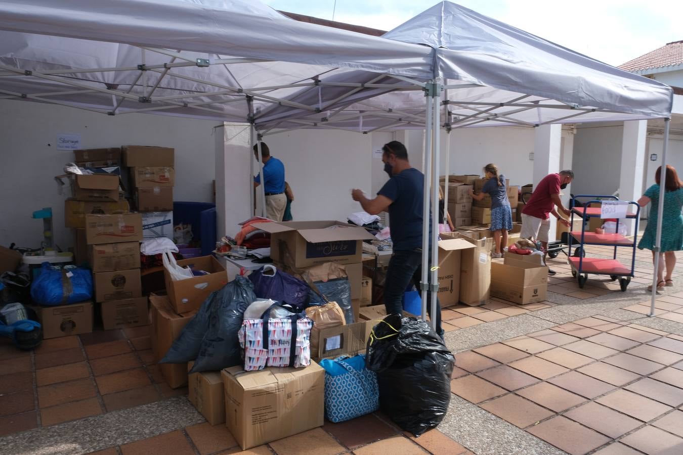 FOTOS: Así viven los refugiados afganos en la Base Naval de Rota