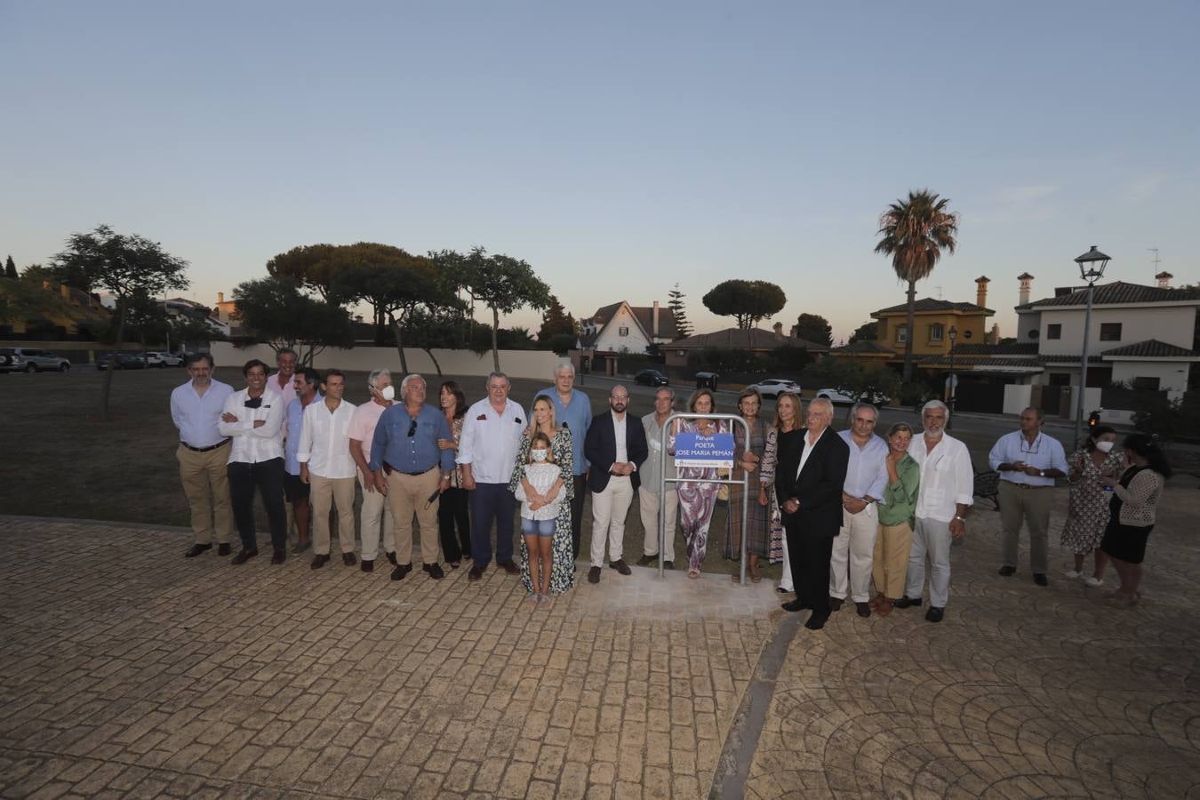 FOTOS: Así ha sido la inauguración del parque Poeta José María Pemán en El Puerto