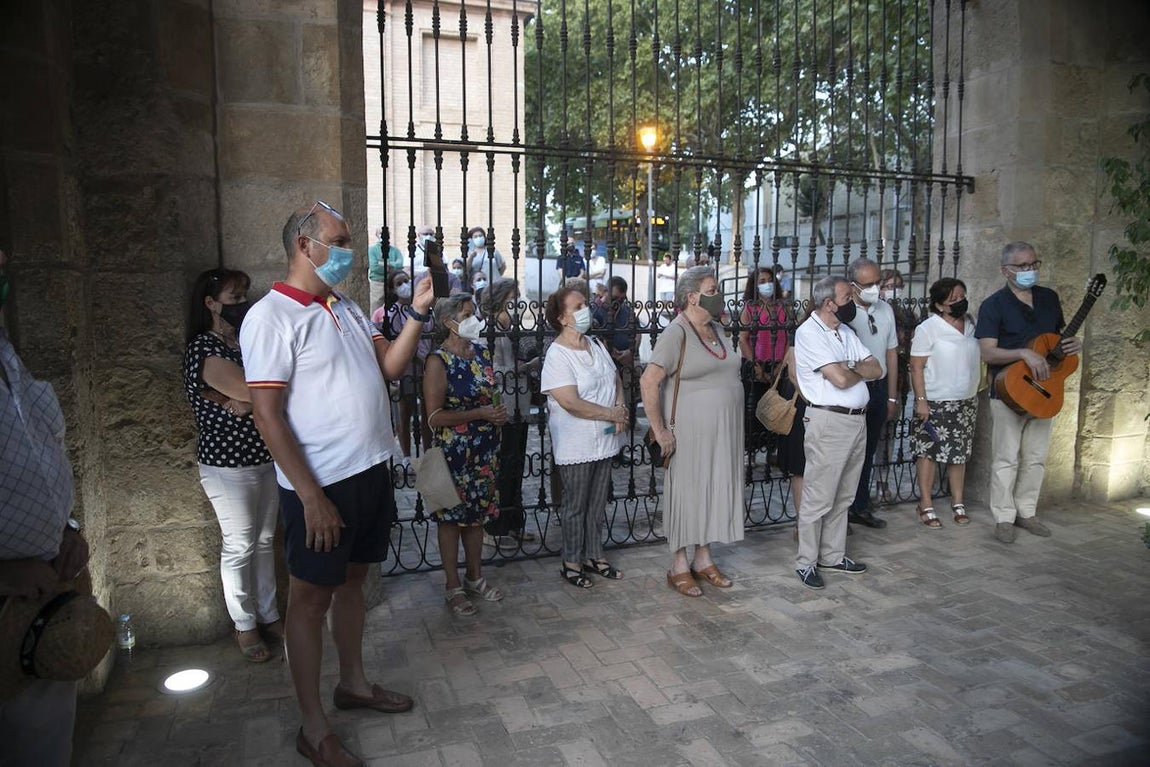 La bendición del agua del Pocito de la Fuensanta de Córdoba, en imágenes
