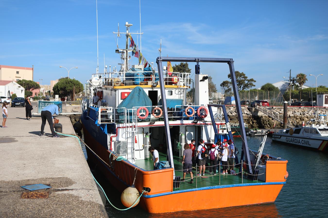 Fotos: La salida del buque oceanográfico &#039;UCAdiz&#039;