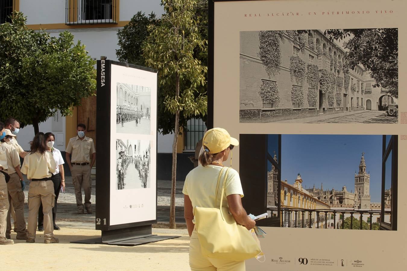 Exposición fotográfica que conmemora el 90 aniversario de la cesión del Real Alcázar a la ciudad