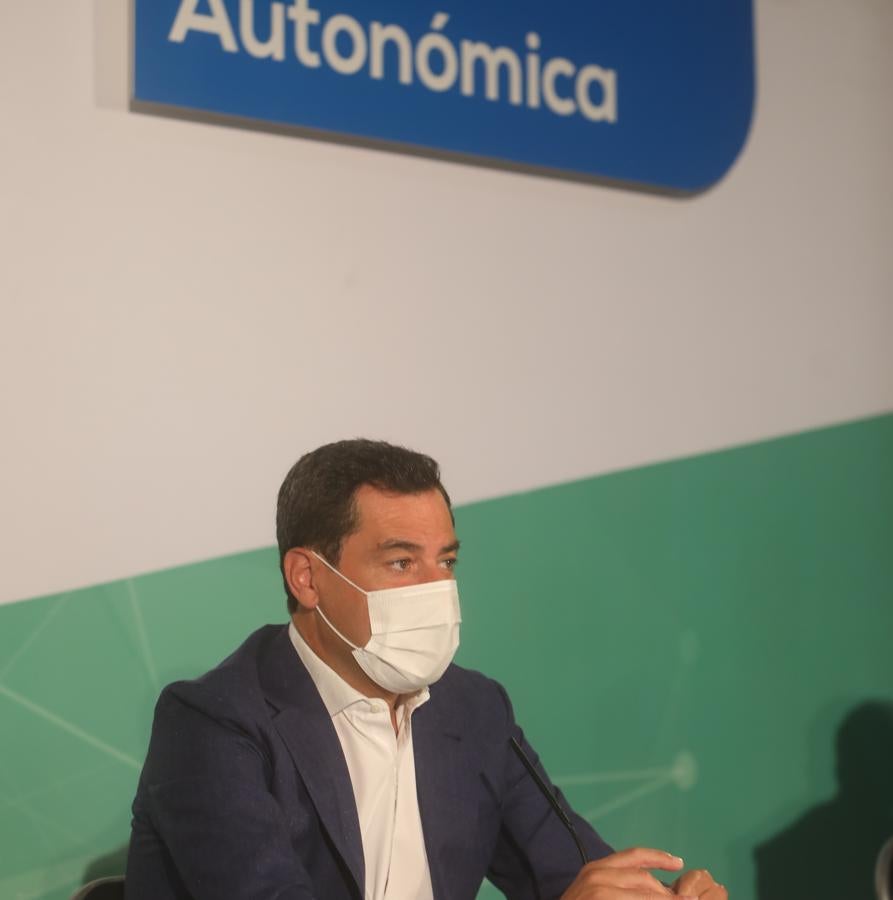 En imágenes: Juanma Moreno preside la Junta Directiva Autonómica del PP Andaluz