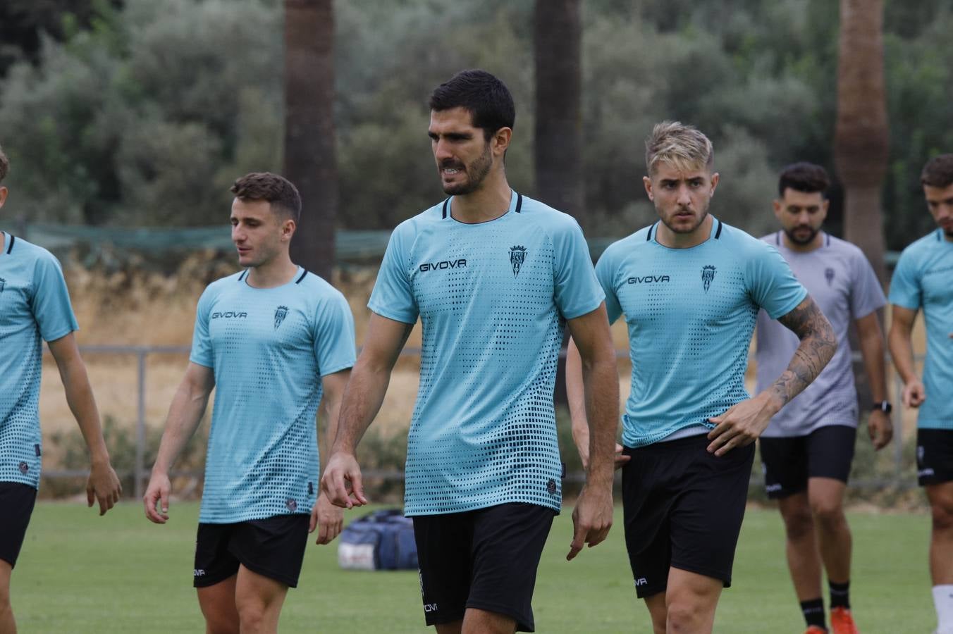 El entrenamiento del Córdoba CF en la festividad de la Virgen de la Fuensanta, en imágenes