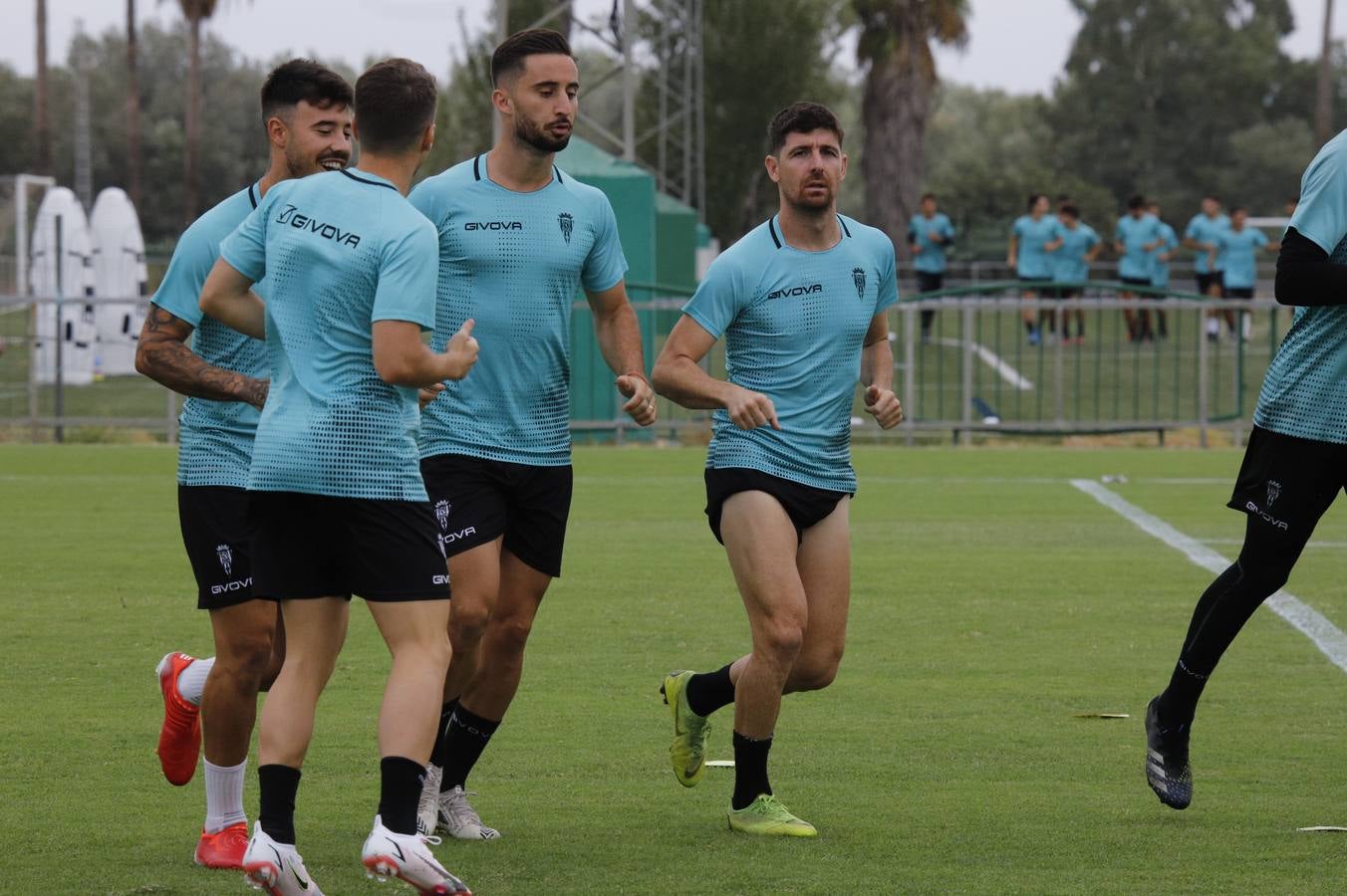 El entrenamiento del Córdoba CF en la festividad de la Virgen de la Fuensanta, en imágenes