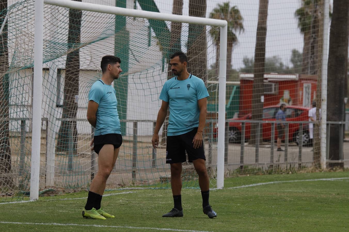 El entrenamiento del Córdoba CF en la festividad de la Virgen de la Fuensanta, en imágenes