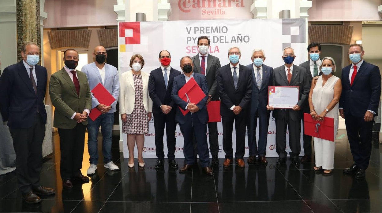 Entrega del premio Pyme del Año 2021 de Sevilla