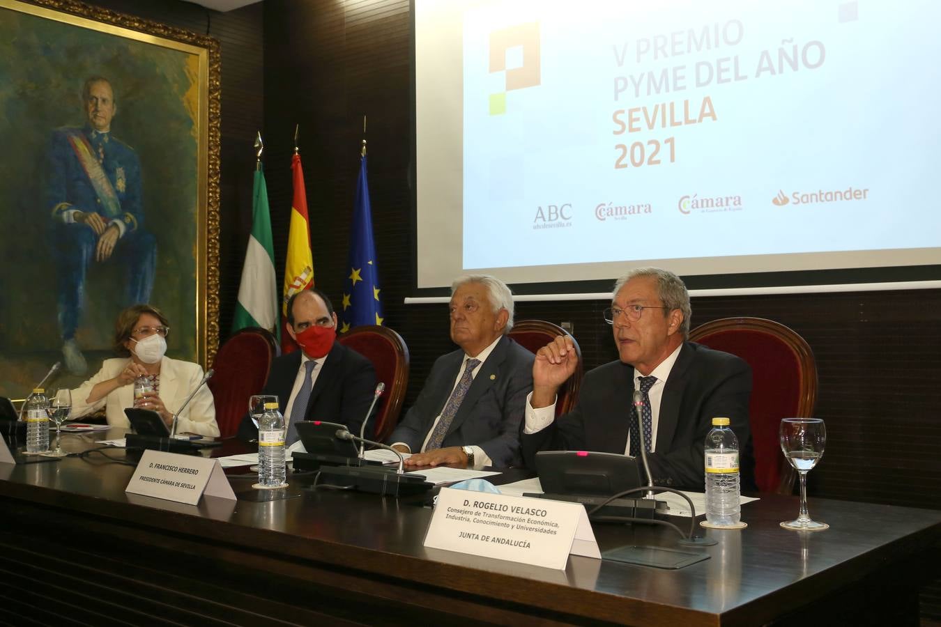 Entrega del premio Pyme del Año 2021 de Sevilla