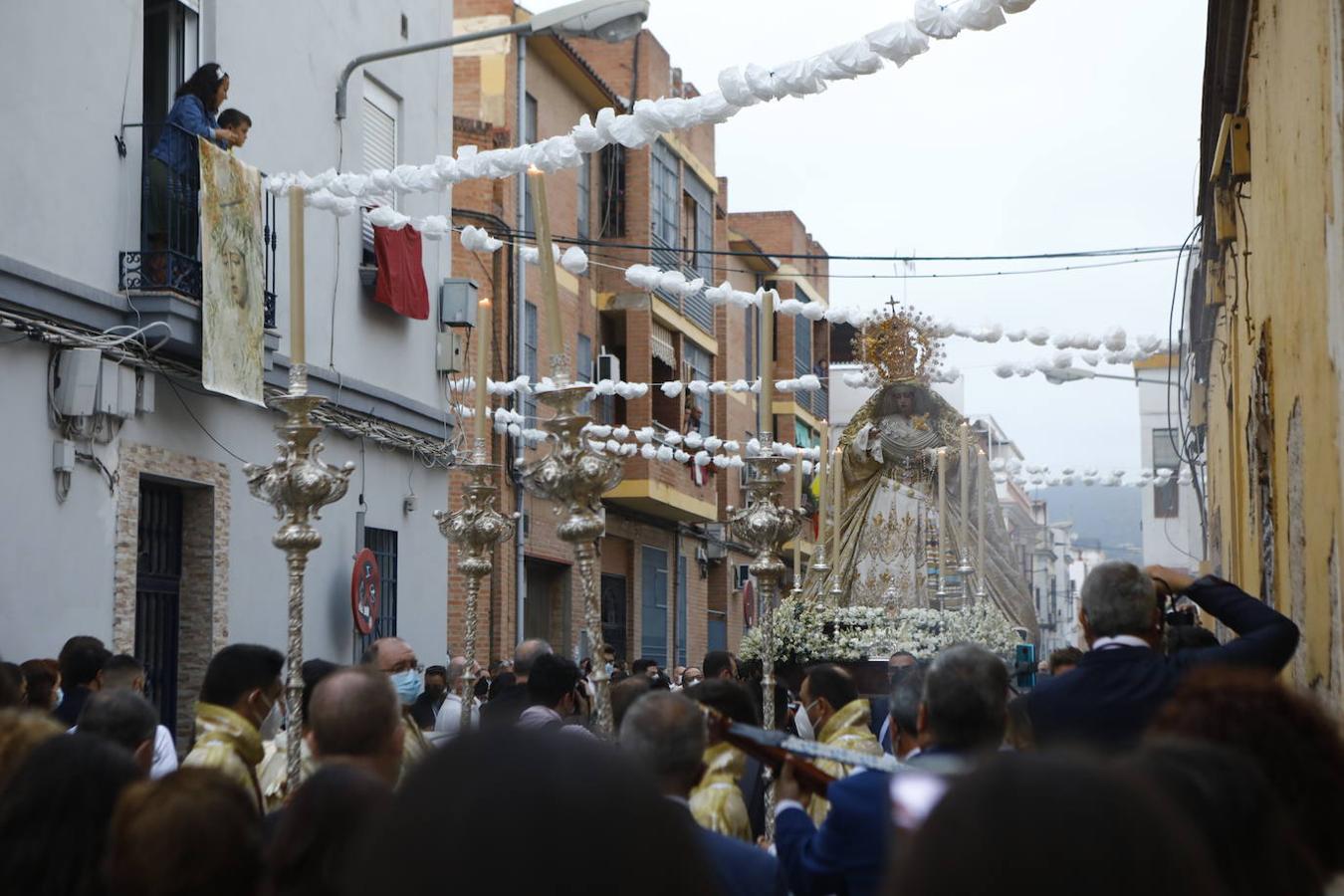 El rosario de la Virgen de la Estrella de Córdoba, en imágenes