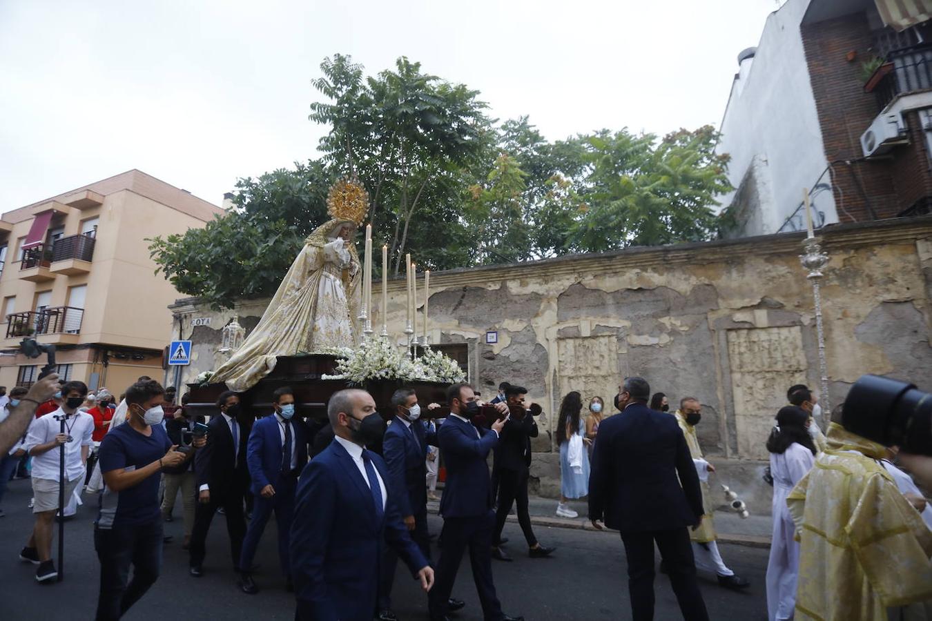 El rosario de la Virgen de la Estrella de Córdoba, en imágenes