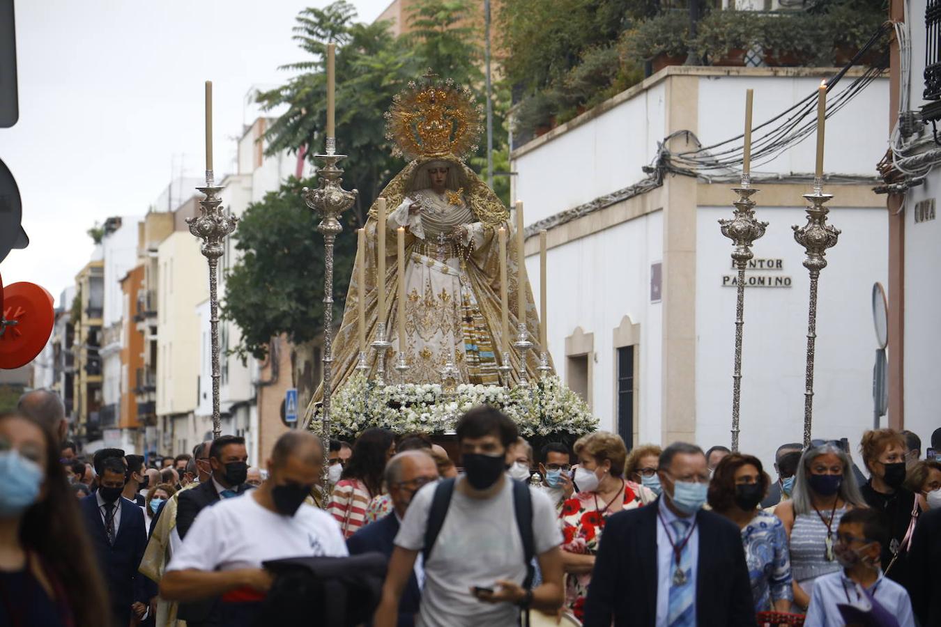 El rosario de la Virgen de la Estrella de Córdoba, en imágenes