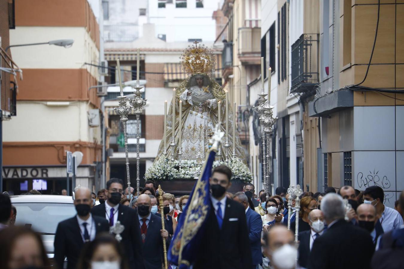 El rosario de la Virgen de la Estrella de Córdoba, en imágenes