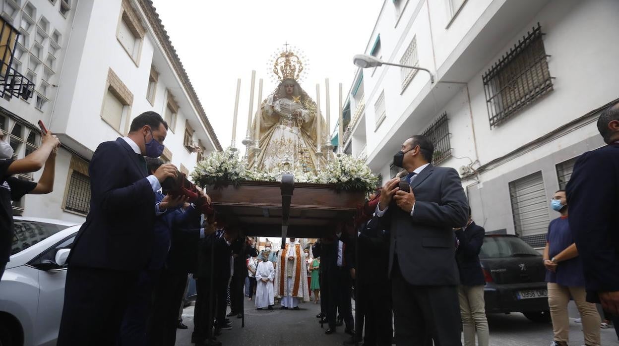 El rosario de la Virgen de la Estrella de Córdoba, en imágenes