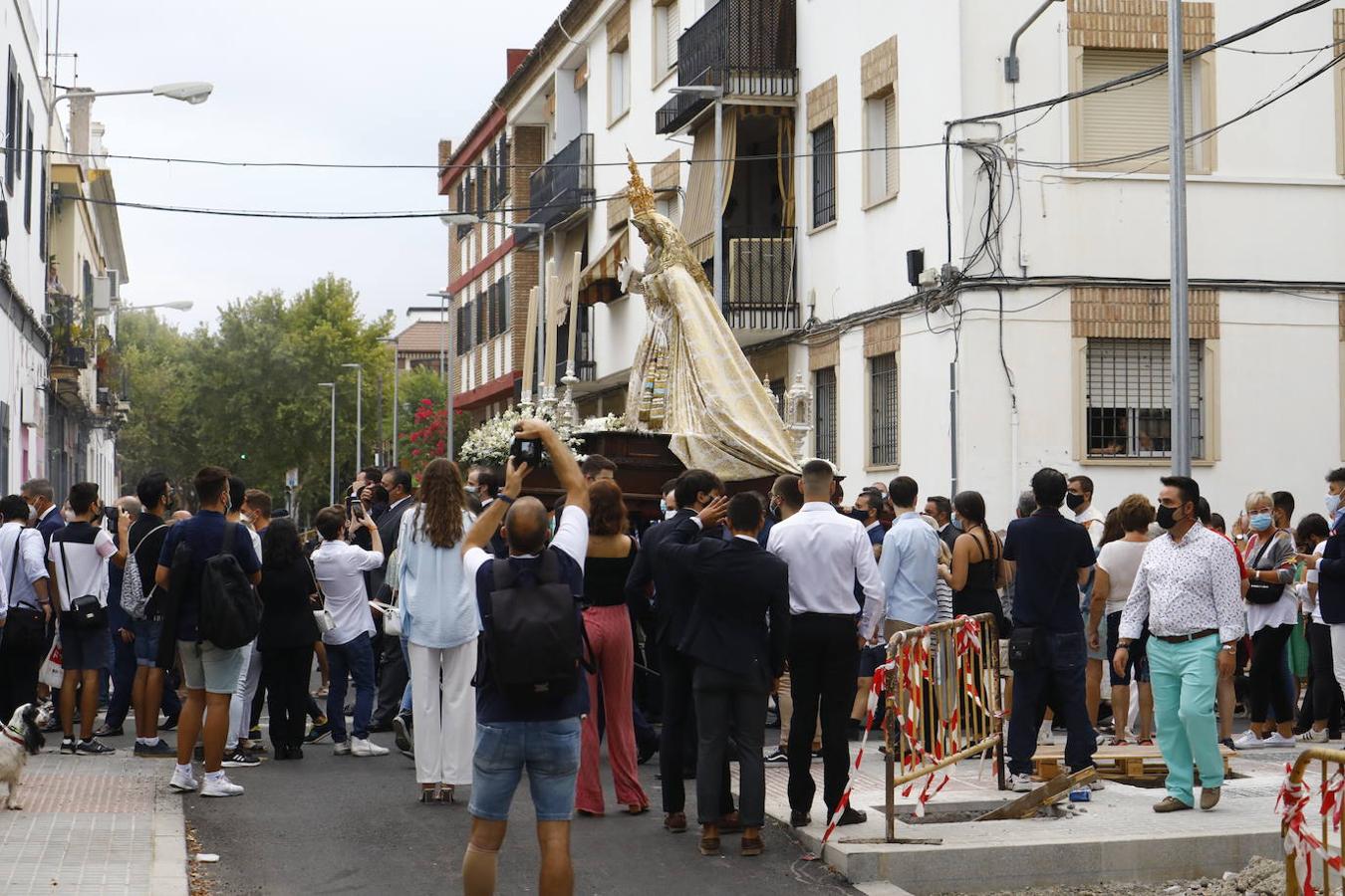 El rosario de la Virgen de la Estrella de Córdoba, en imágenes