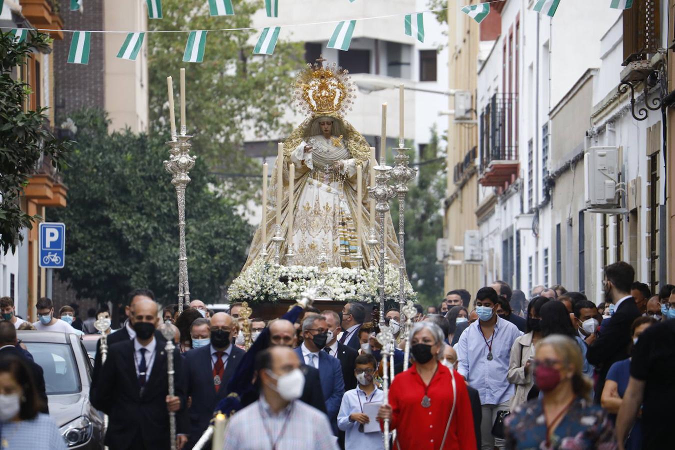 El rosario de la Virgen de la Estrella de Córdoba, en imágenes