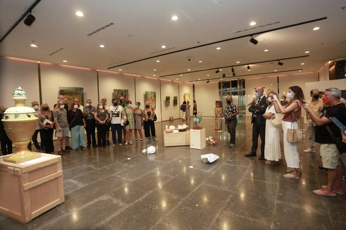 Inauguración de la muestra 'Ars Natura' en la Sala Antiquarium