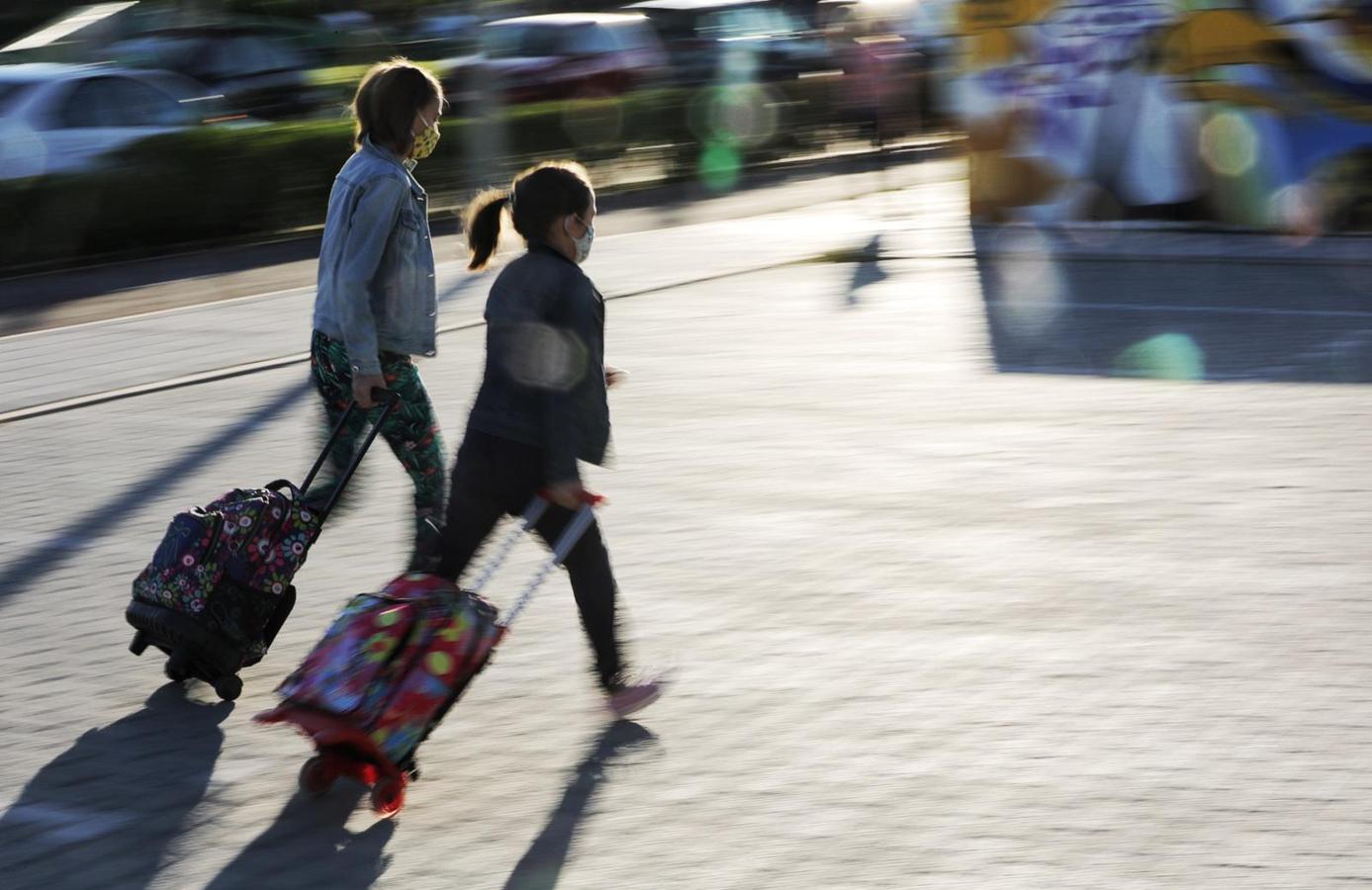 La vuelta al cole en Castilla y León, en imágenes