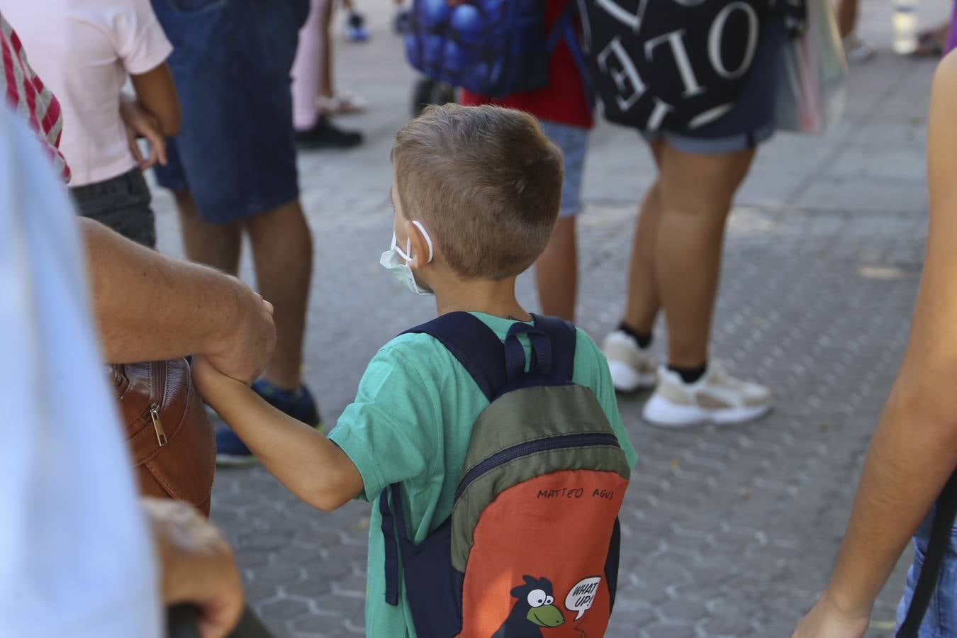 El alcalde de Sevilla abre el curso escolar en el Colegio Arias Montano