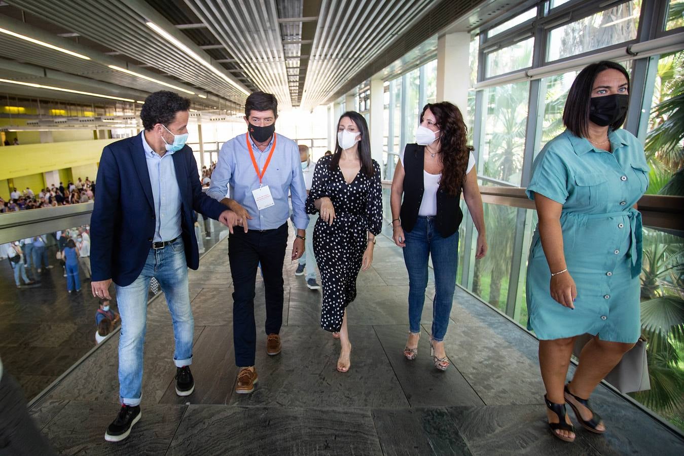 El acto de Ciudadanos tuvo lugar este domingo en el auditorio principal de Fibes