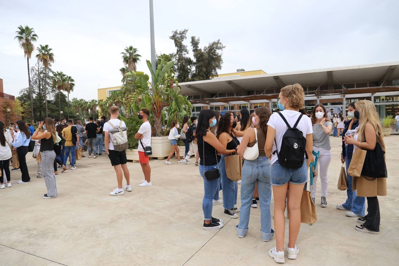 Jornada de bienvenida a los estudiantes de la Universidad Pablo de Olavide