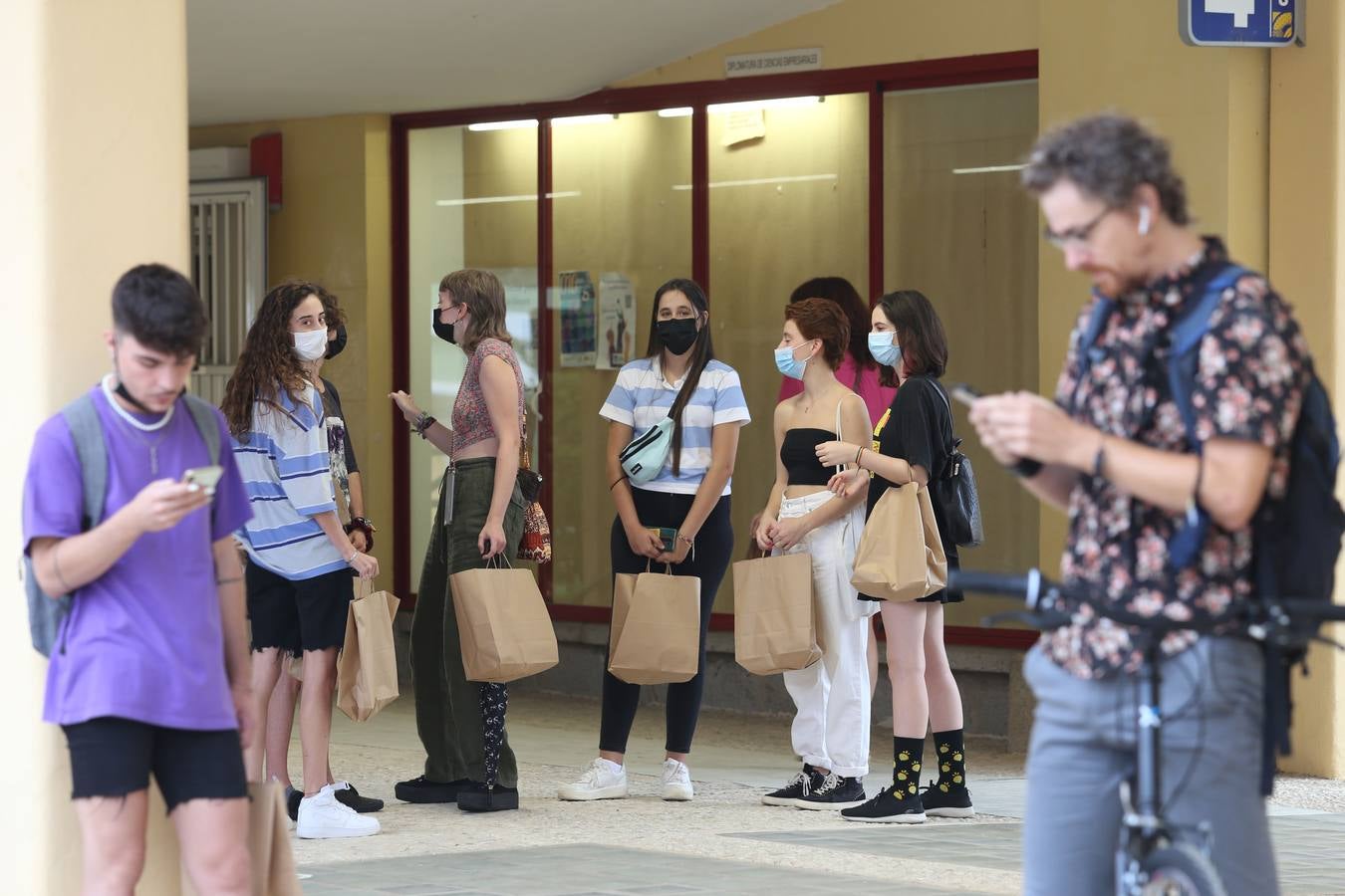 Jornada de bienvenida a los estudiantes de la Universidad Pablo de Olavide