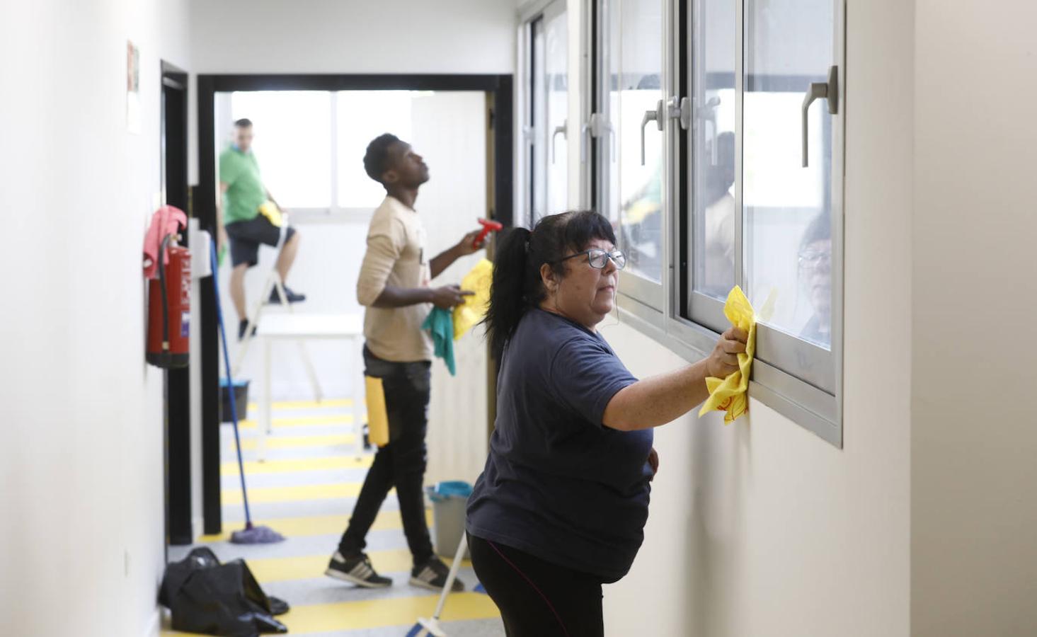 Los preparativos del nuevo campus de FP de Córdoba, en imágenes