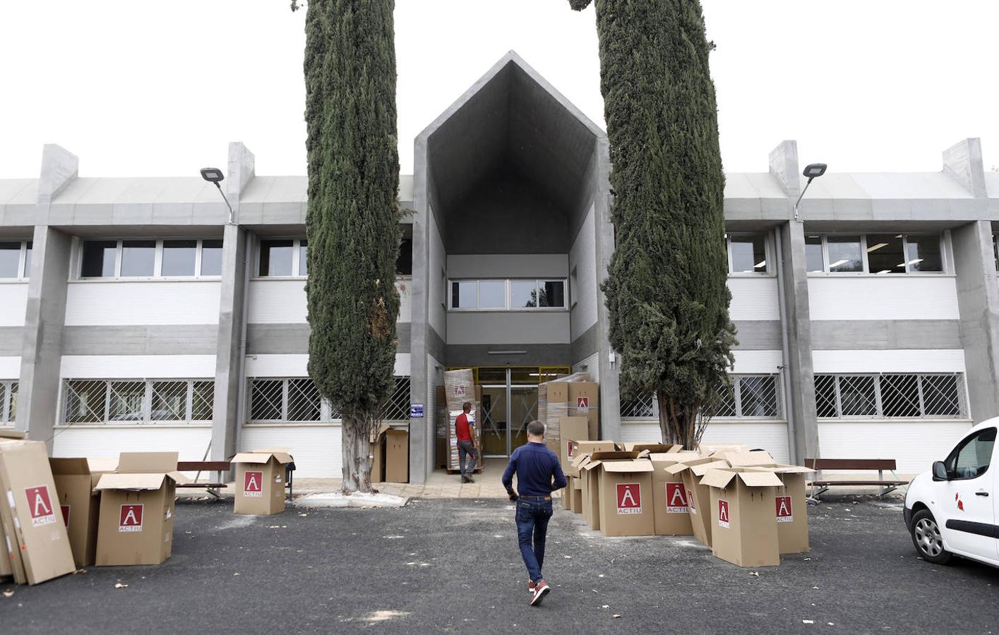 Los preparativos del nuevo campus de FP de Córdoba, en imágenes