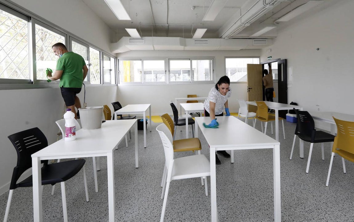 Los preparativos del nuevo campus de FP de Córdoba, en imágenes